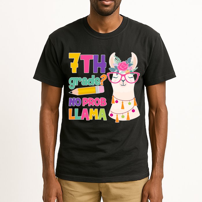 7th Grade? No Prob Llama Tall T-Shirt