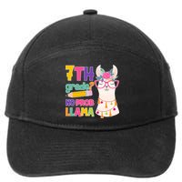 7th Grade? No Prob Llama 7-Panel Snapback Hat