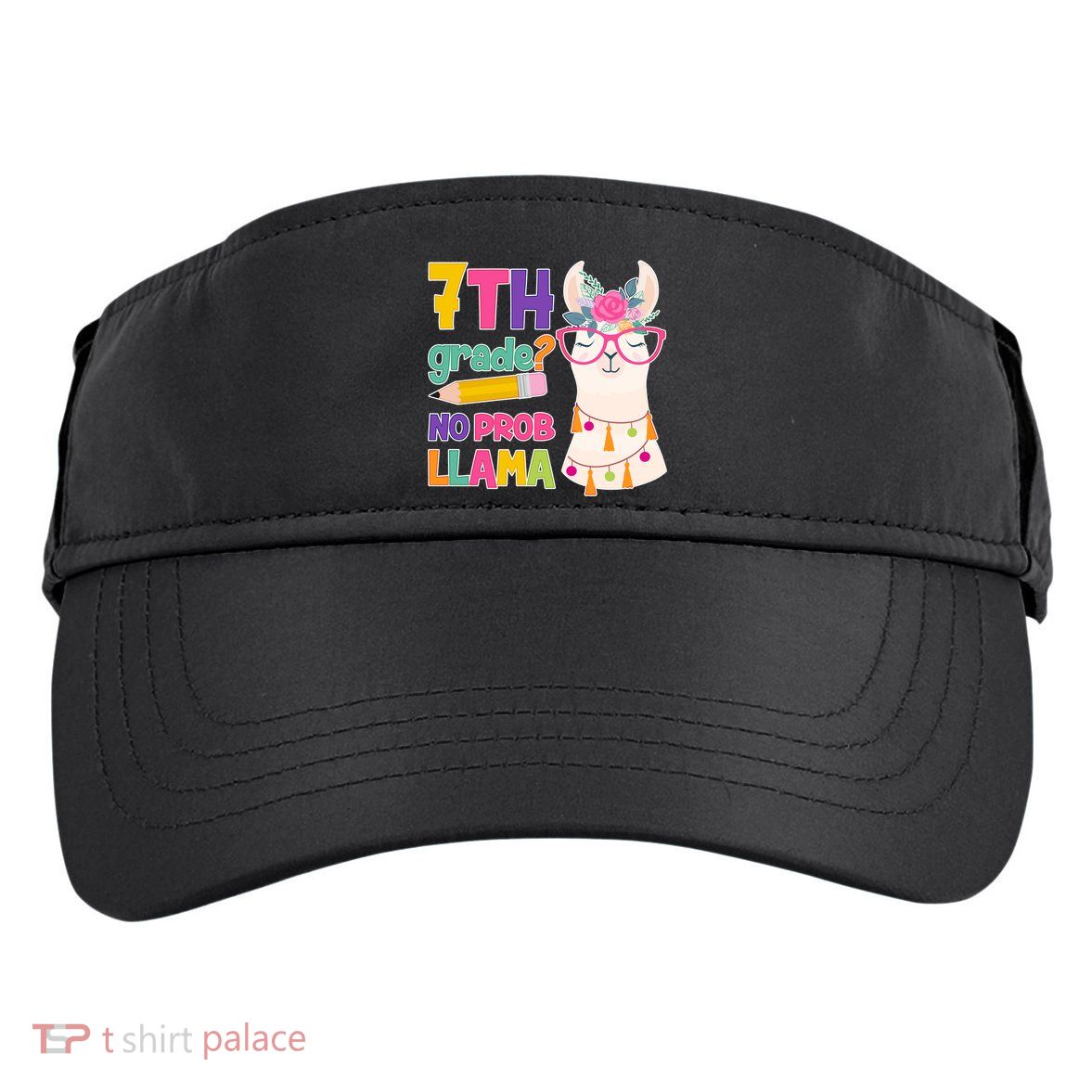 7th Grade? No Prob Llama Adult Drive Performance Visor