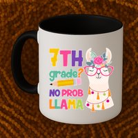 7th Grade? No Prob Llama Mug