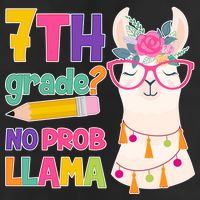 7th Grade? No Prob Llama Hat