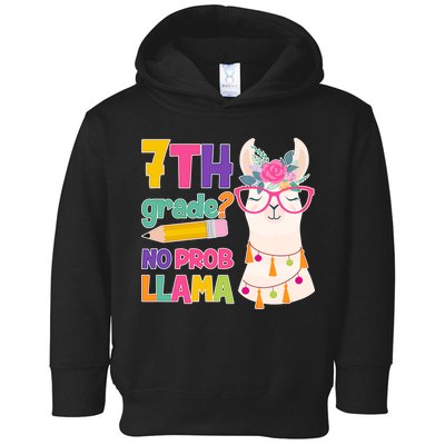 7th Grade? No Prob Llama Toddler Hoodie