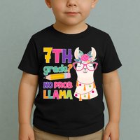7th Grade? No Prob Llama Toddler T-Shirt