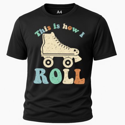 70's This Is How I Roll Vintage Retro Roller Skates Shirt Performance Shirt
