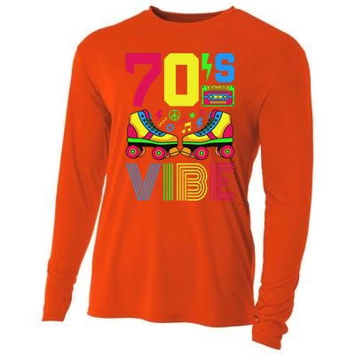 70s Vibe 1970s Fashion Theme Party Outfit Seventies Costume Cooling Performance Long Sleeve Crew