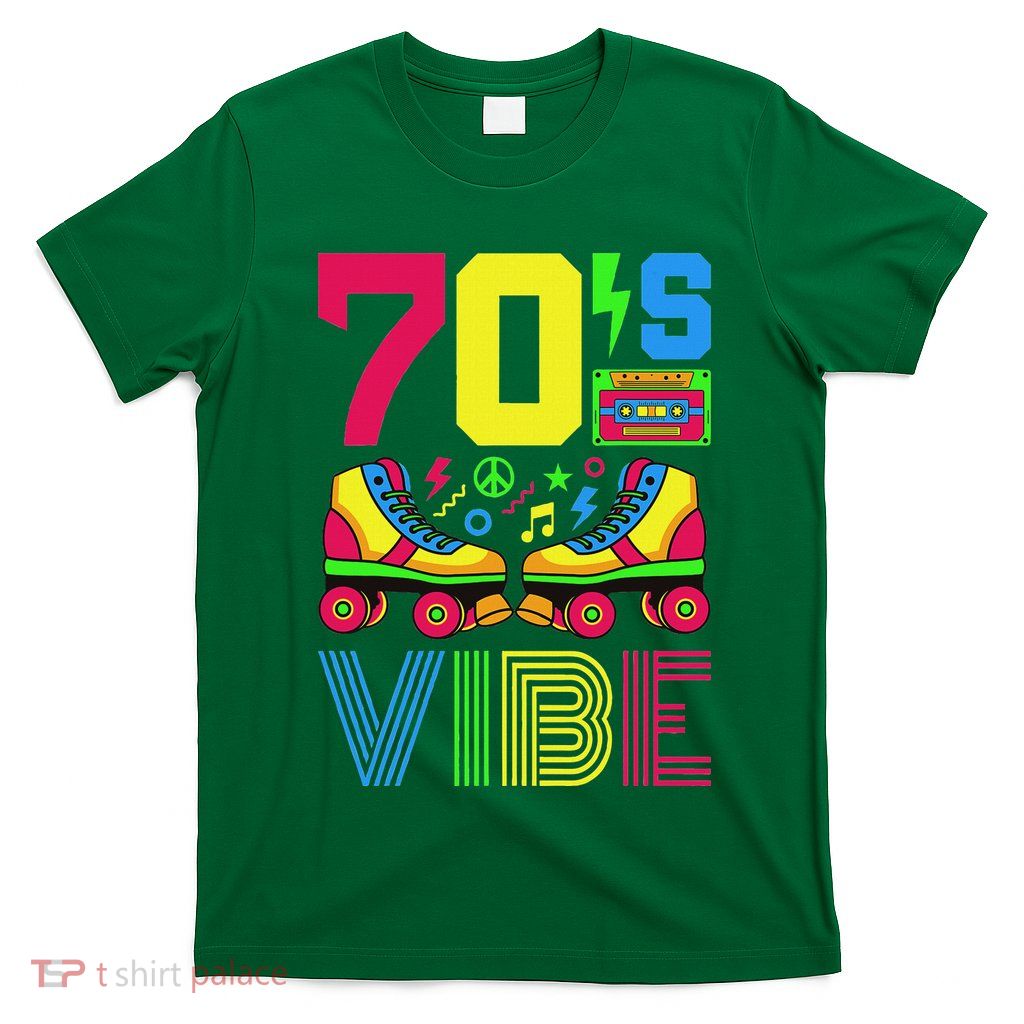70s Vibe 1970s Fashion Theme Party Outfit Seventies Costume T-Shirt