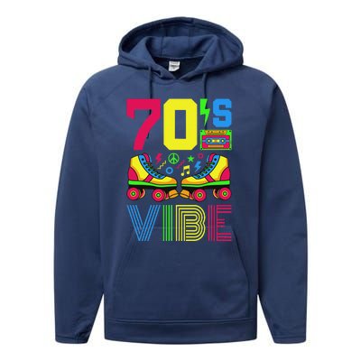 70s Vibe 1970s Fashion Theme Party Outfit Seventies Costume Performance Fleece Hoodie