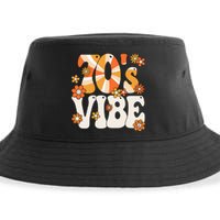 70s Vibe 70s Peace Groovy Hippie 70s Theme Party Sustainable Bucket Hat