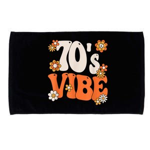 70's Vibe Costume 70s Party Outfit Groovy Hippie Peace Retro Microfiber Hand Towel