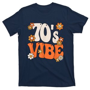 70's Vibe Costume 70s Party Outfit Groovy Hippie Peace Retro T-Shirt