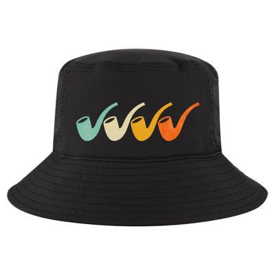 70s Vintage Retro Pipe Smoking For Pipe Smoker Cool Comfort Performance Bucket Hat