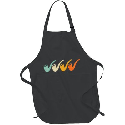 70s Vintage Retro Pipe Smoking For Pipe Smoker Apron