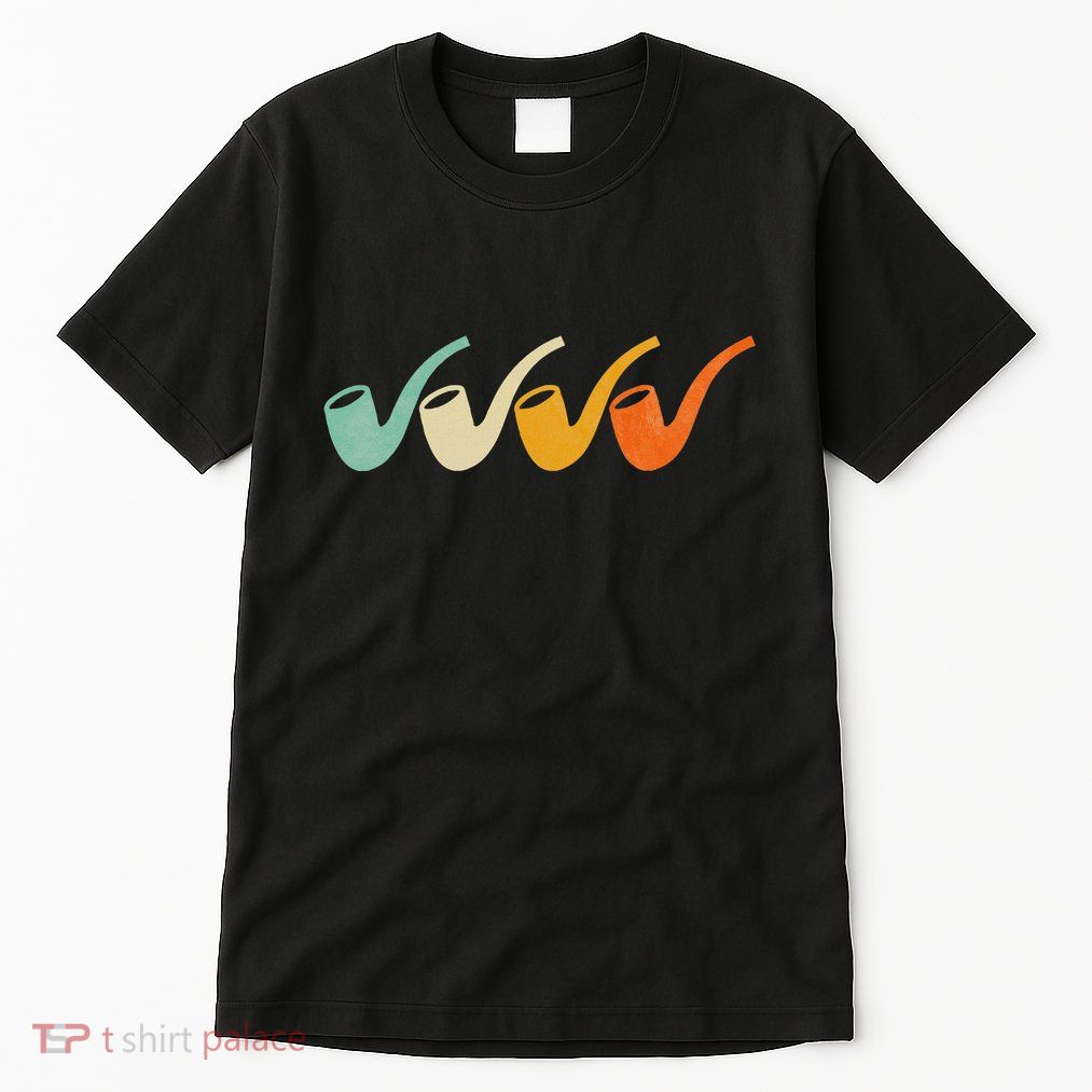70s Vintage Retro Pipe Smoking For Pipe Smoker Tall T-Shirt