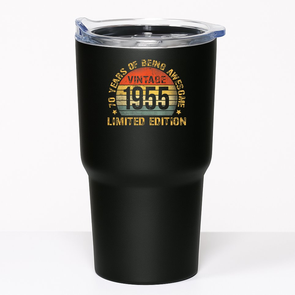 70 Year Birthday Decorations Gag 70yr 1965 70th Birthday Tumbler