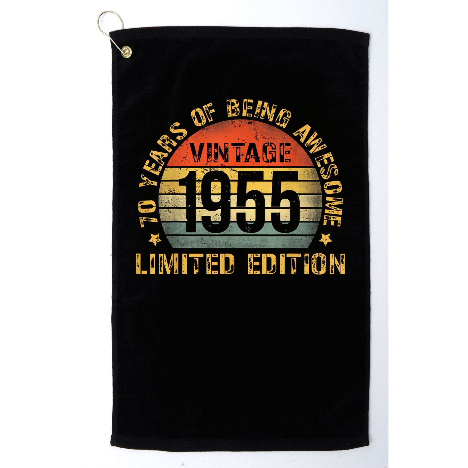 70 Year Birthday Decorations Gag 70yr 1965 70th Birthday Golf Towel