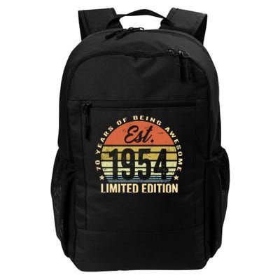 70 Years Of Being Awesome Est 1954 Limited Edition Daily Commute Backpack