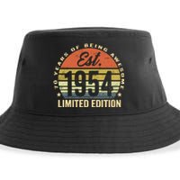 70 Years Of Being Awesome Est 1954 Limited Edition Sustainable Bucket Hat