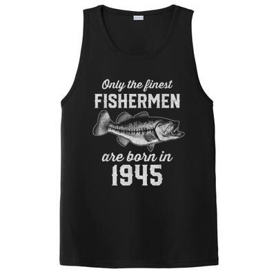 78 Year Old Fisherman: Fishing 1945 78th Birthday Present PosiCharge Competitor Tank