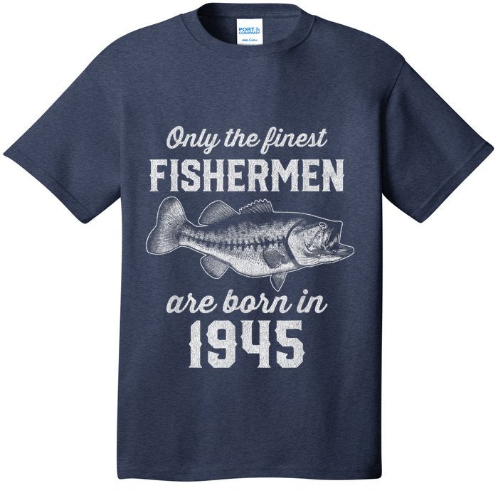 78 Year Old Fisherman: Fishing 1945 78th Birthday Present T-Shirt