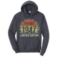 75 Year Old Gifts Vintage 1947 Limited Edition 75th Birthday Present Tall Hoodie