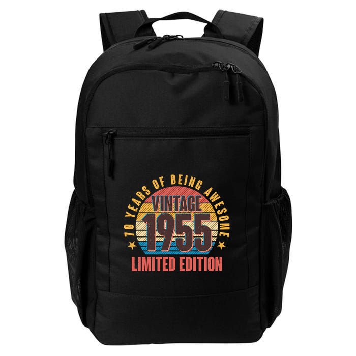 70 Years Of Being Awesome 1955 Limited Edition Vintage Retro Backpack