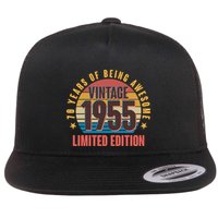 70 Years Of Being Awesome 1955 Limited Edition Vintage Retro Flatbill Hat