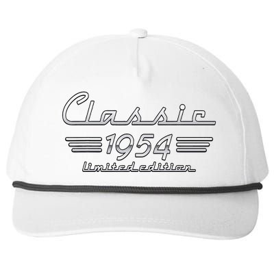 70 Year Old Gift Classic 1954 Limited Edition 70th Birthday Snapback Five-Panel Rope Hat