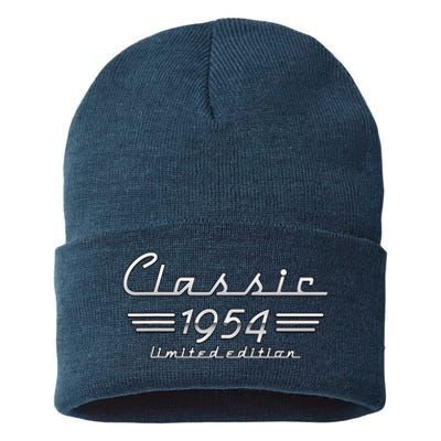 70 Year Old Gift Classic 1954 Limited Edition 70th Birthday Sustainable Knit Beanie