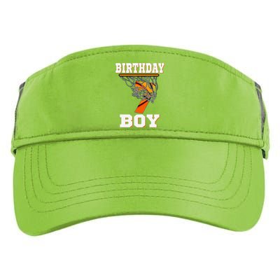 7 Years Old Basketball Boy 7th Birthday Party Celebration Adult Drive Performance Visor