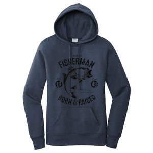 74 Year Old Fisherman Fishing 1949 74th Birthday Gift Women's Pullover Hoodie