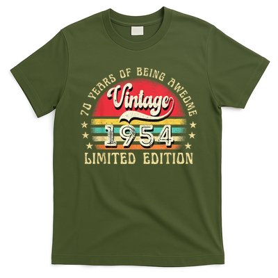 70 Year Old Vintage 1954 Limited Edition 70th Birthday T-Shirt
