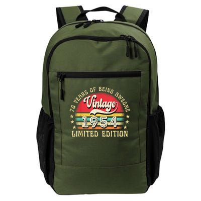70 Year Old Vintage 1954 Limited Edition 70th Birthday Backpack