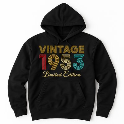 70 Years Old Vintage 1953 Limited Edition 70th Birthday Hoodie