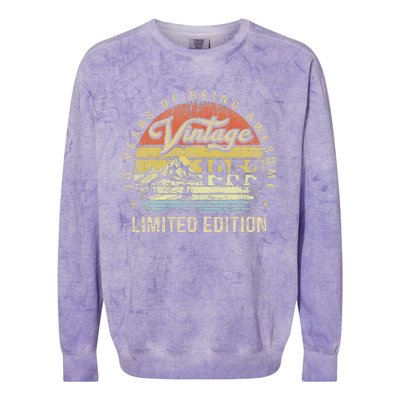 70 Year Old Gifts Vintage 1953 Limited Edition 70th Birthday Love Colorblast Crewneck Sweatshirt