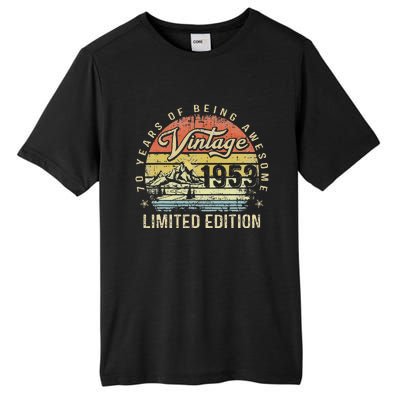 70 Year Old Gifts Vintage 1953 Limited Edition 70th Birthday Love Tall Fusion ChromaSoft Performance T-Shirt