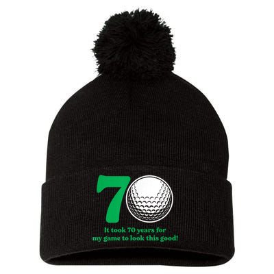 70 Year Old Golfer: Golfing Golf 1953 70th Birthday Pom Pom 12in Knit Beanie