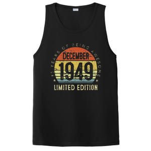 73 Year Old December 1949 Limited Edition 73th Birthday Gift PosiCharge Competitor Tank