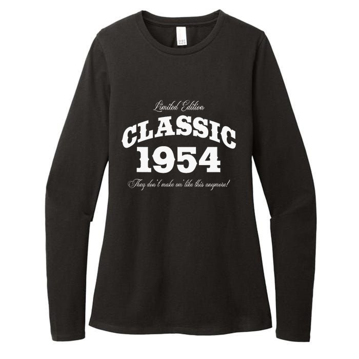 70 Year Old Vintage Classic Car 1954 70th Birthday Womens CVC Long Sleeve Shirt