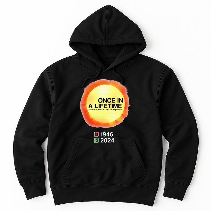 78 Years Of T Coronae Borealis Star Rare Explosion 2024 Hoodie