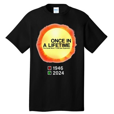 78 Years Of T Coronae Borealis Star Rare Explosion 2024 Tall T-Shirt