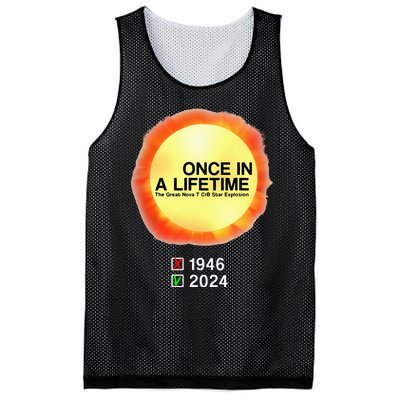 78 Years Of T Coronae Borealis Star Rare Explosion 2024 Mesh Reversible Basketball Jersey Tank