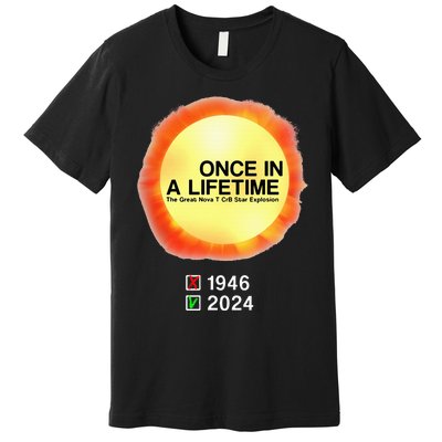 78 Years Of T Coronae Borealis Star Rare Explosion 2024 Premium T-Shirt