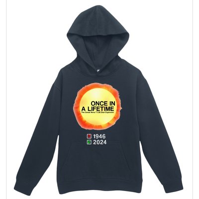 78 Years Of T Coronae Borealis Star Rare Explosion 2024 Urban Pullover Hoodie