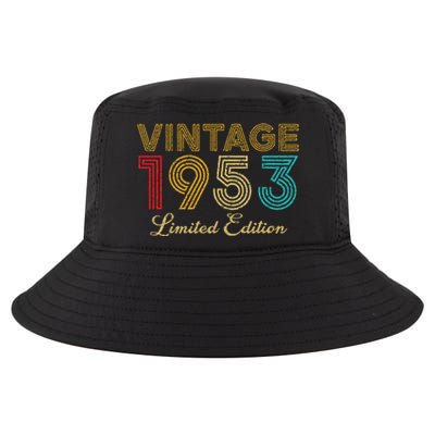 70 Years Old Vintage 1953 Limited Edition 70th Birthday Cool Comfort Performance Bucket Hat