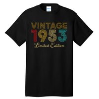 70 Years Old Vintage 1953 Limited Edition 70th Birthday Tall T-Shirt