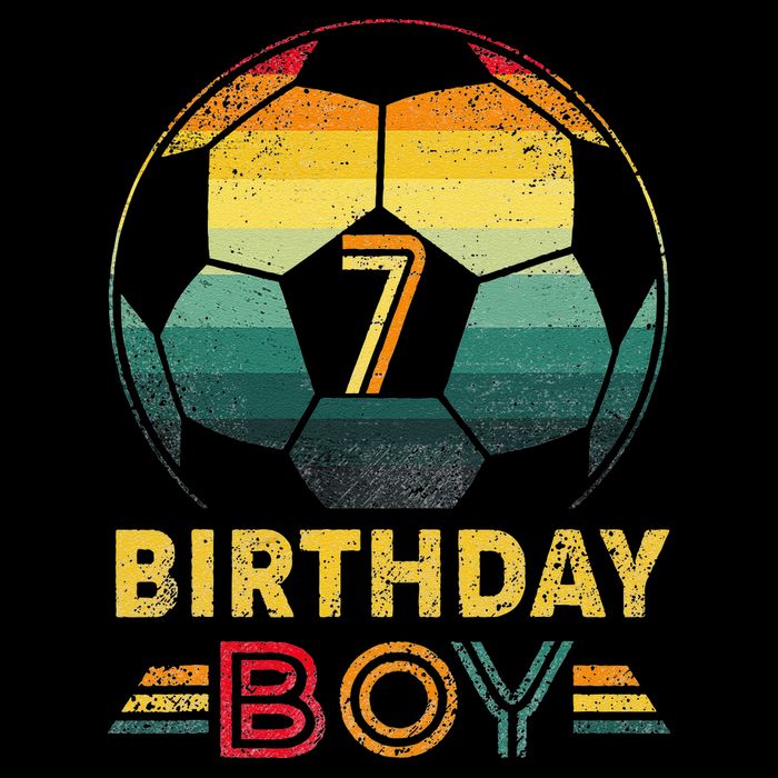 7 Year Old Gifts Football Soccer Player 7th Birthday Zip Tote Bag