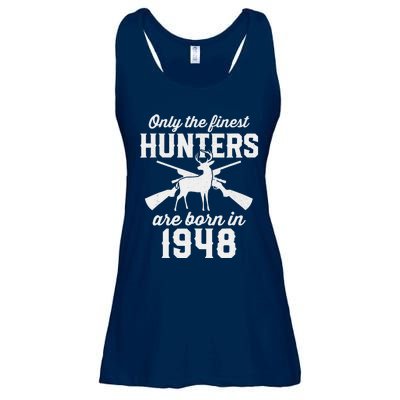 75 Year Old Deer Hunter: Hunting 1948 75th Birthday Ladies Essential Flowy Tank