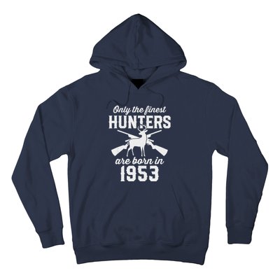 70 Year Old Deer Hunter: Hunting 1953 70th Birthday Hoodie