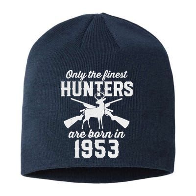 70 Year Old Deer Hunter: Hunting 1953 70th Birthday Sustainable Beanie