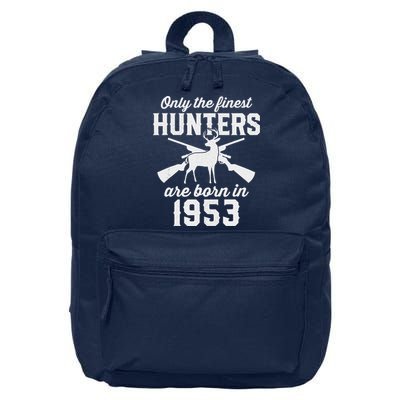 70 Year Old Deer Hunter: Hunting 1953 70th Birthday 16 in Basic Backpack